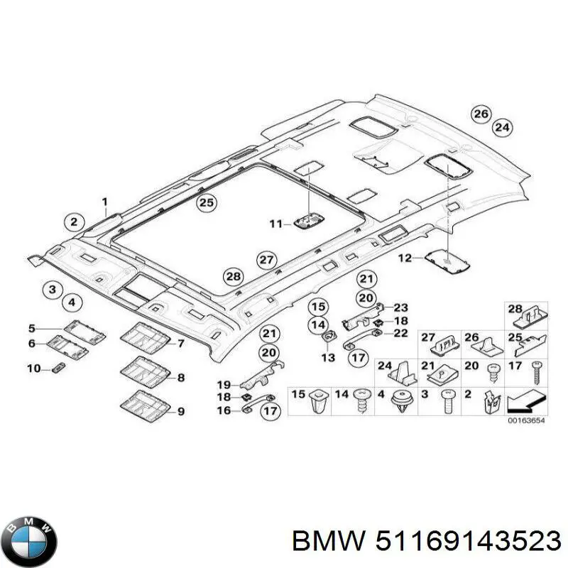 Купити 51169143523 BMW 
