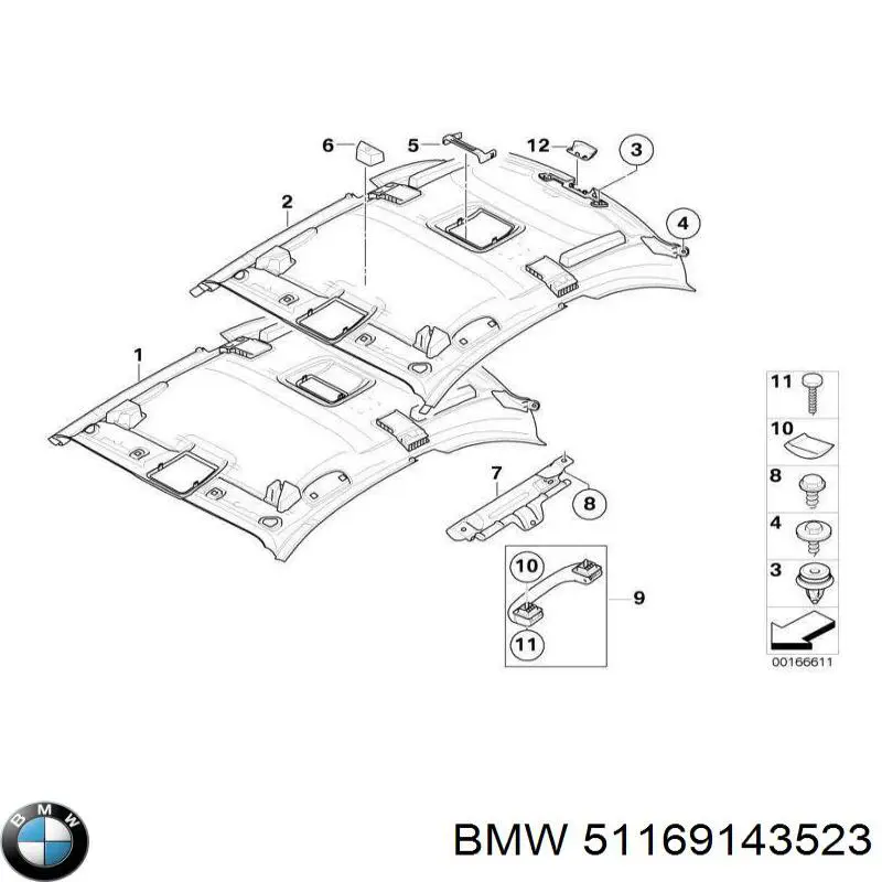  51169143523 BMW