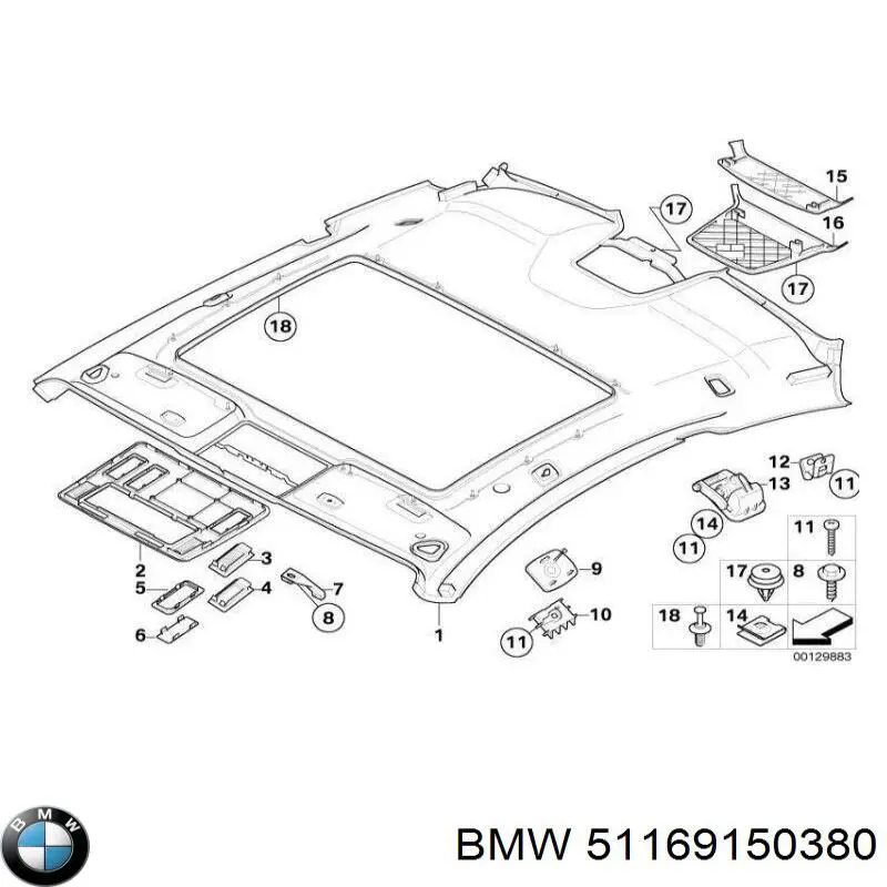  BMW 51169150380 ціна, від 10.41 USD