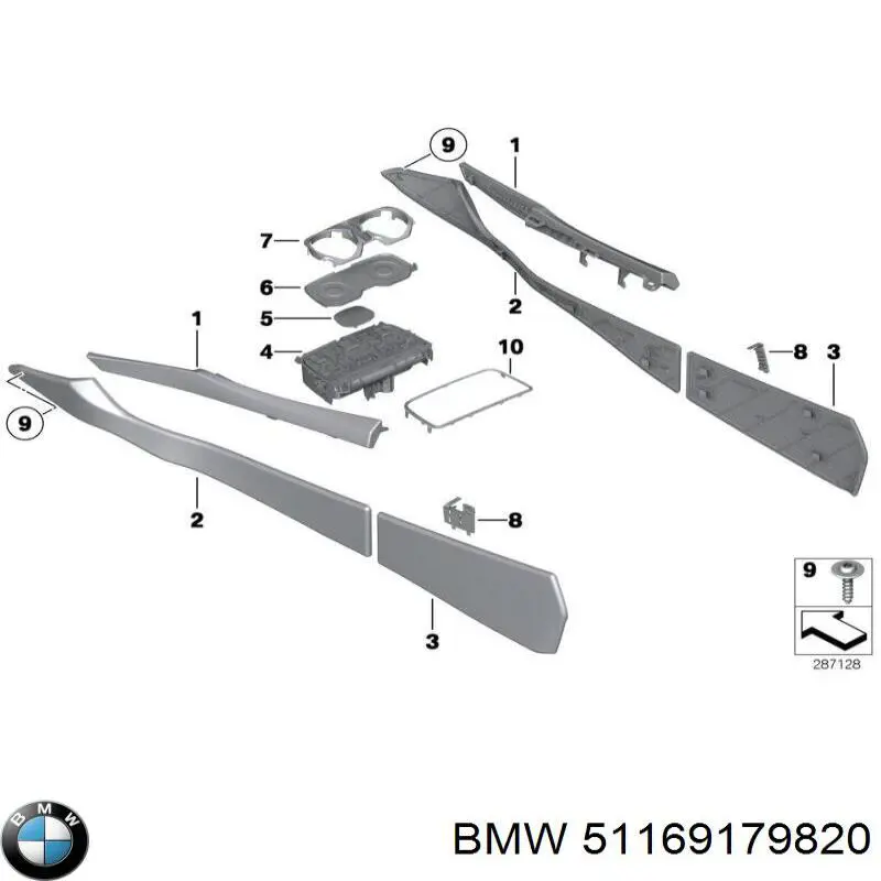  BMW 51169179820 ціна, від 38.59 USD