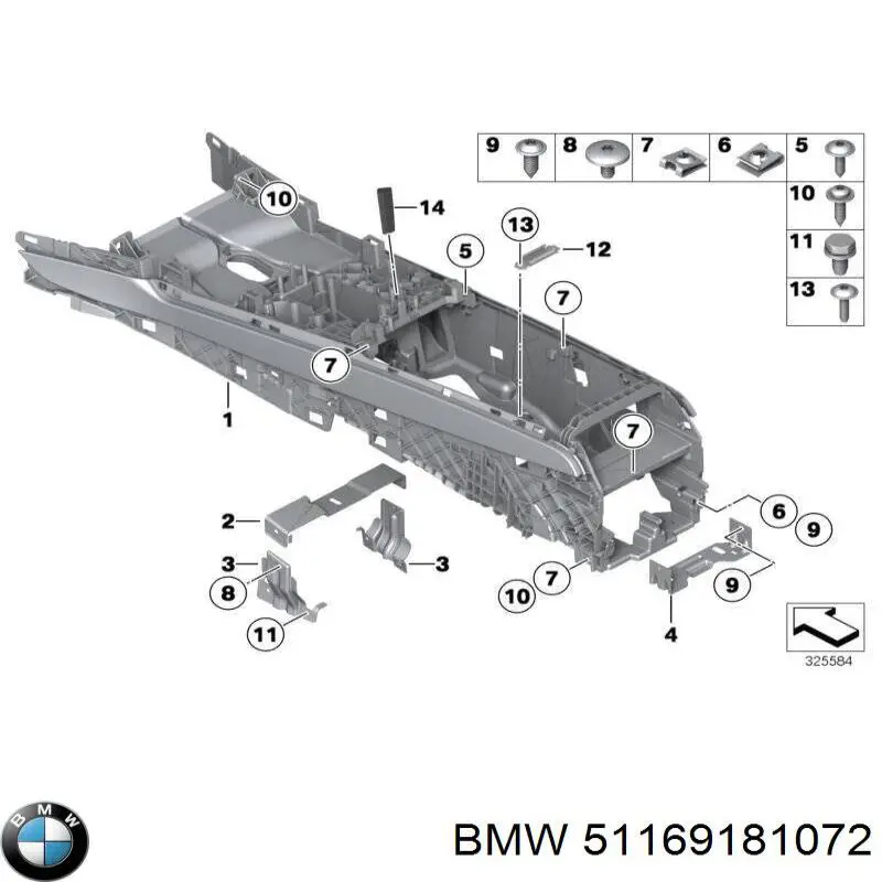 51169181072 BMW 