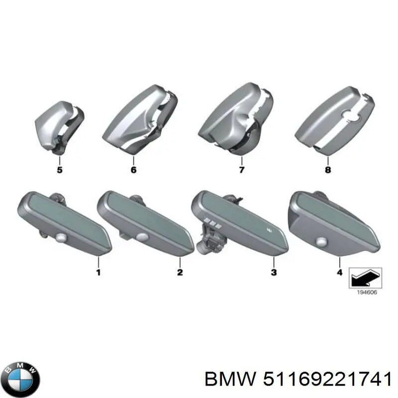 Купити 51169221741 BMW 