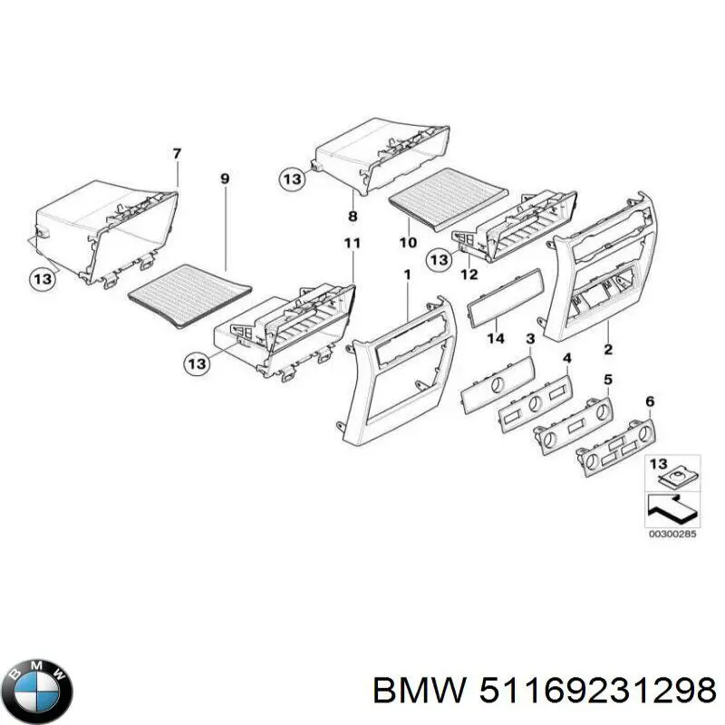  51169231298 BMW