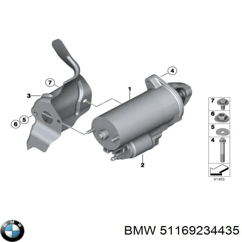  BMW 51169234435 ціна, від 16.47 USD