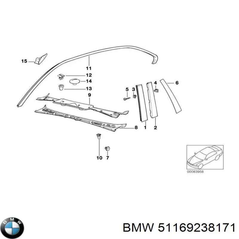 51169238171 BMW 