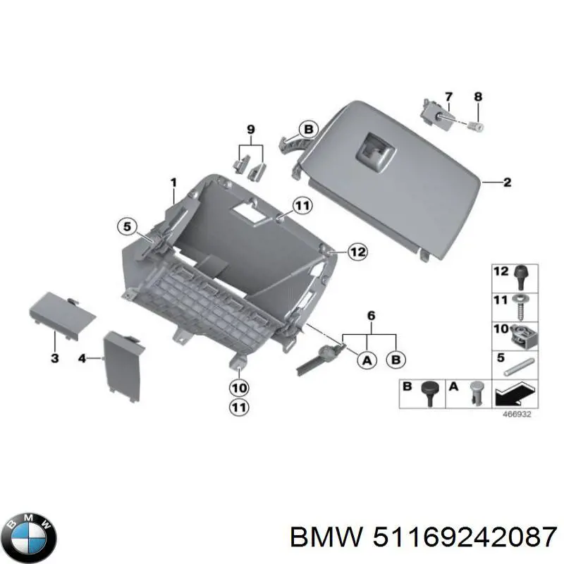  BMW 51166839001 ціна, від 55.74 USD