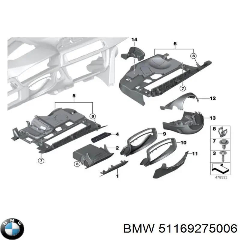  51169275006 BMW