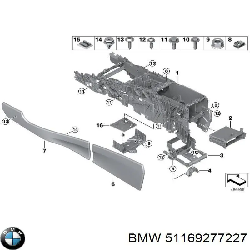  BMW 51166834706 ціна, від 12.67 USD