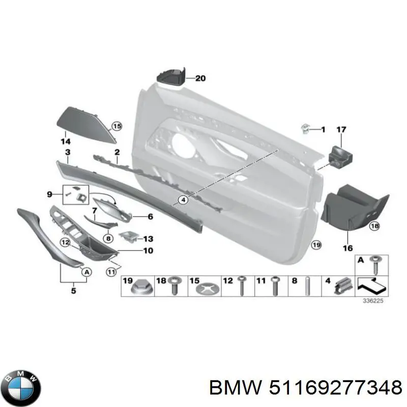 BMW 51169277348 ціна, від 18.28 USD