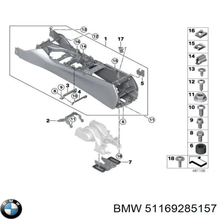  51169285157 BMW