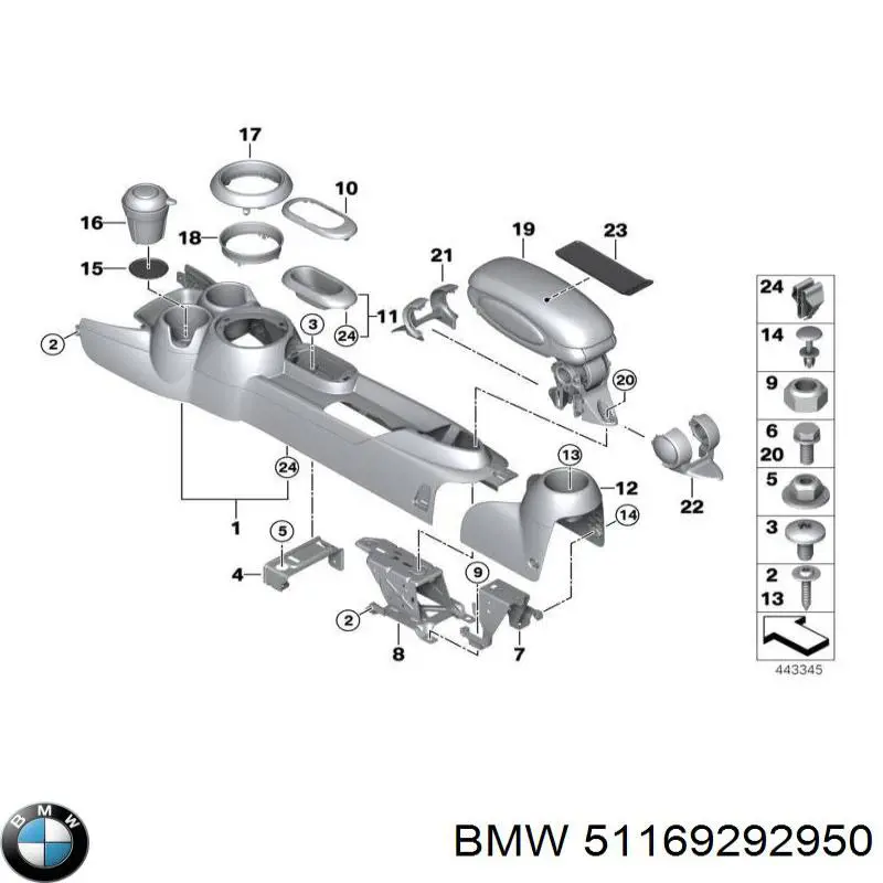  51169292950 BMW