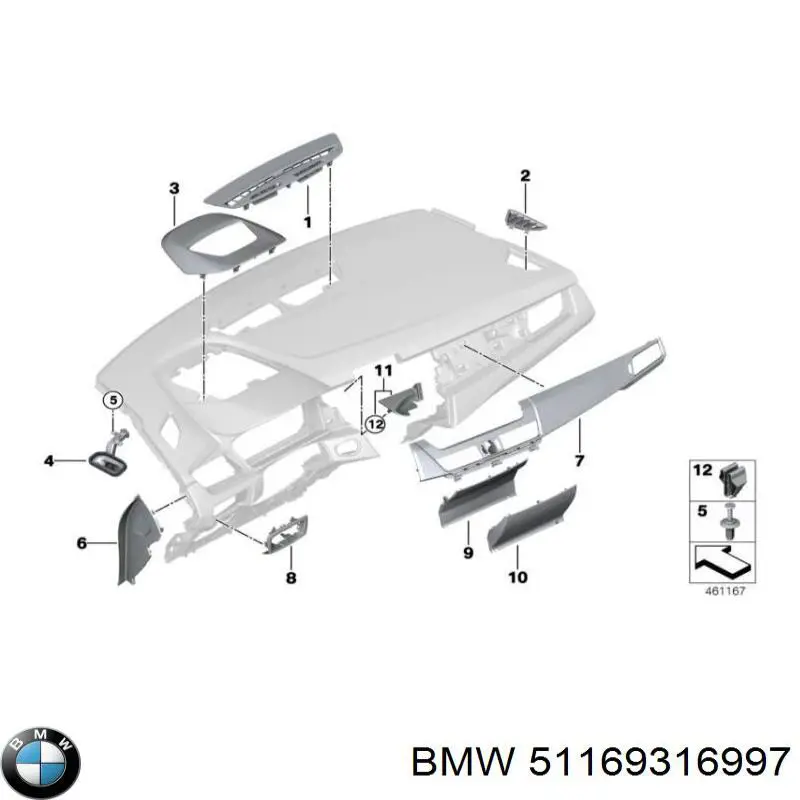 51169316997 BMW 