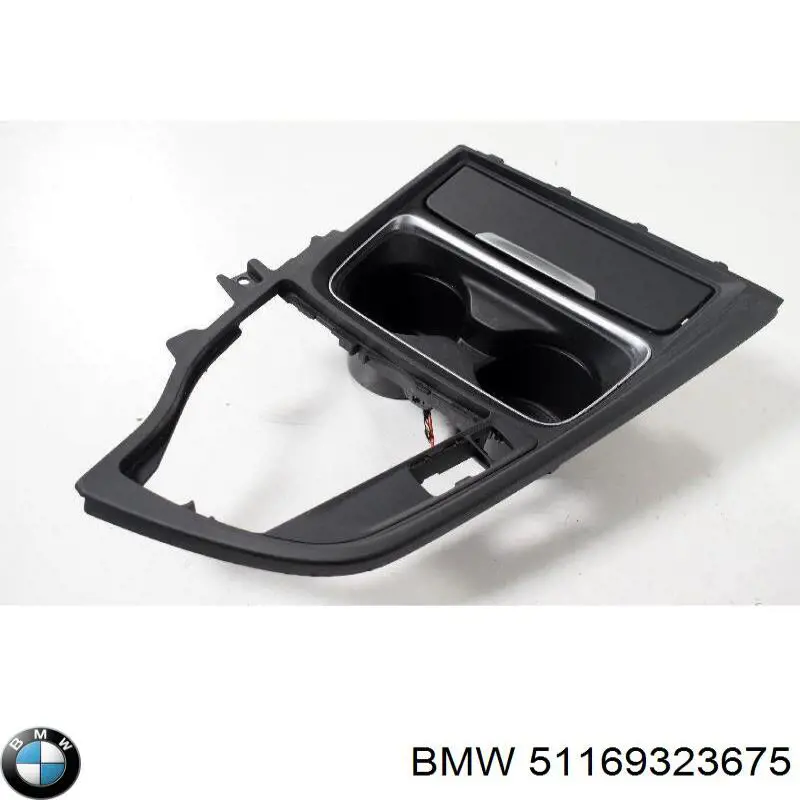 Декоративна накладка центральної консолі BMW 51169323675 ціна, від 36.74 USD