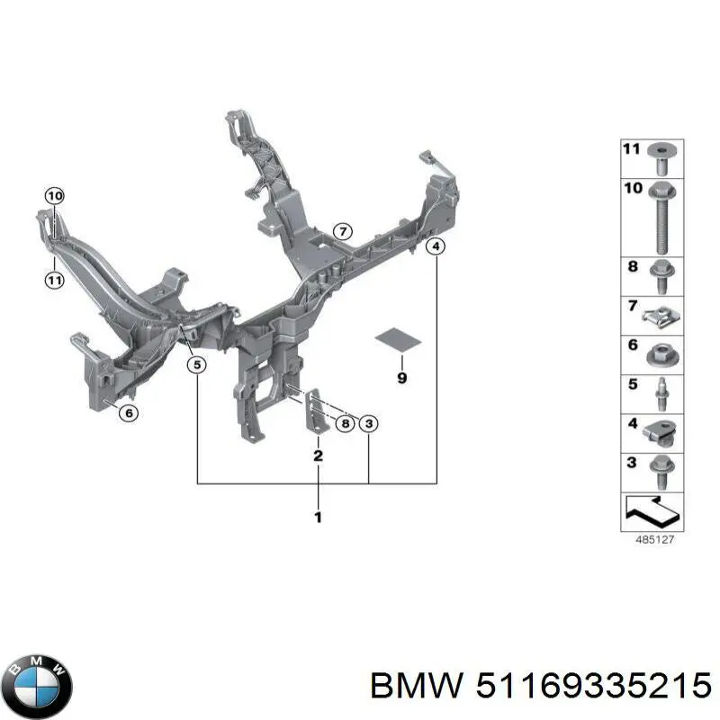 Купити 51169335215 BMW 