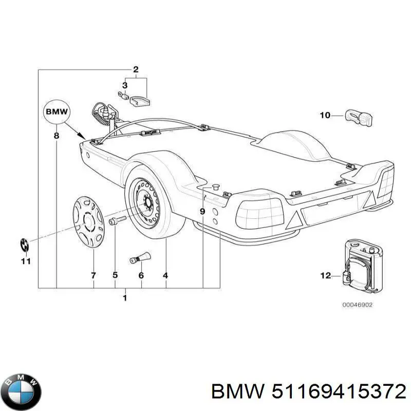  BMW 51169415372 ціна, від 29.00 USD