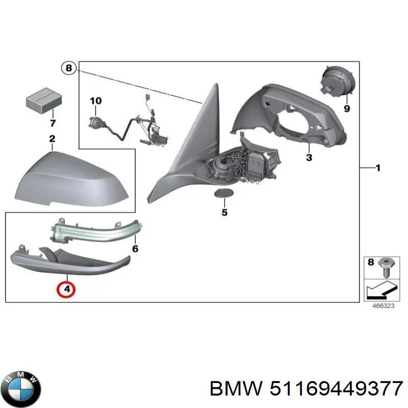  BMW 51169449377 ціна, від 36.17 USD