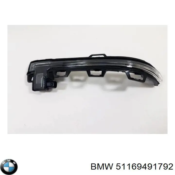 Дзеркальний елемент правого дзеркала заднього виду BMW 51169491792 ціна, від 84.55 USD