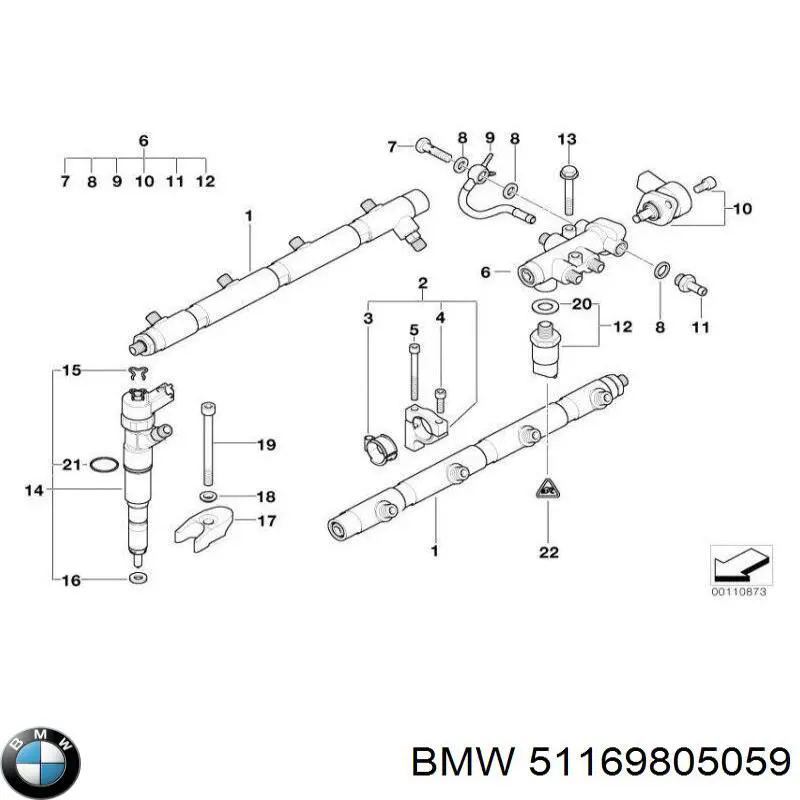 Купити 51169805059 BMW Бічне дзеркало заднього виду ліве