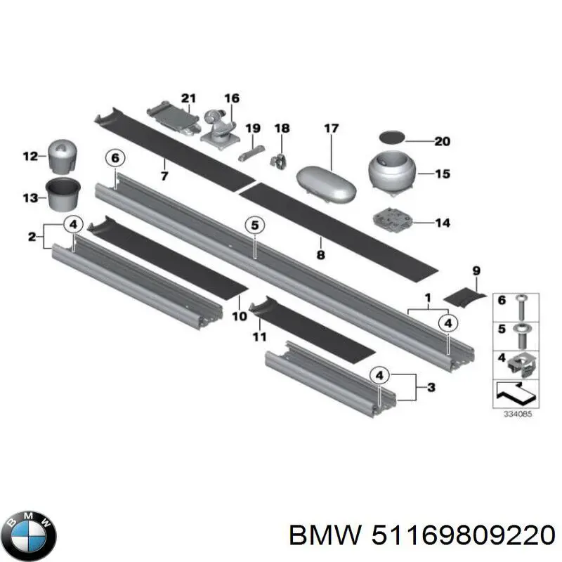 Купити 51169809220 BMW 