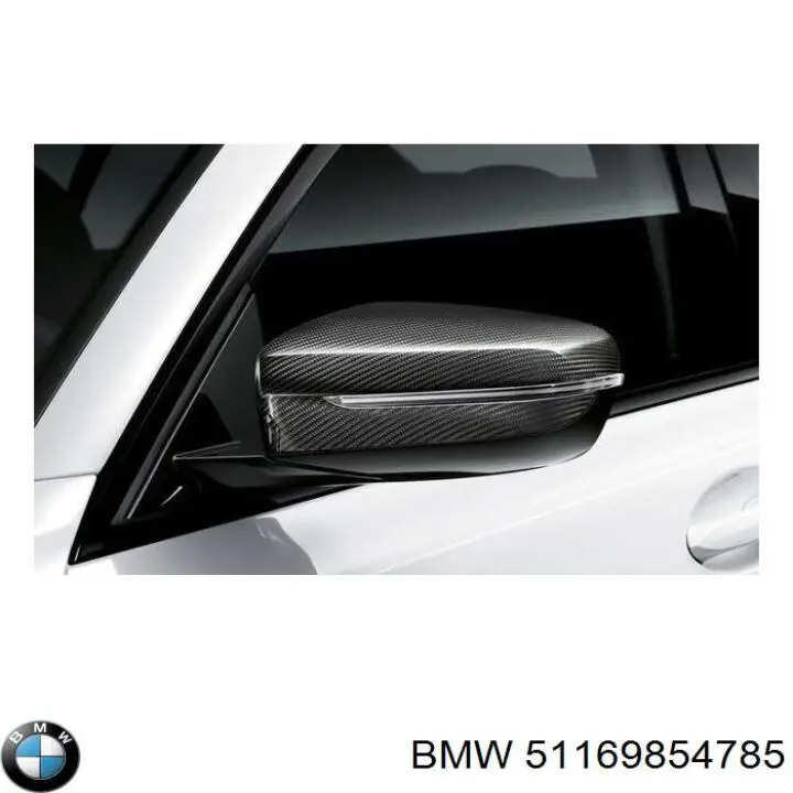 Ліве бічне дзеркало BMW 51169854785 ціна, від 421.25 USD