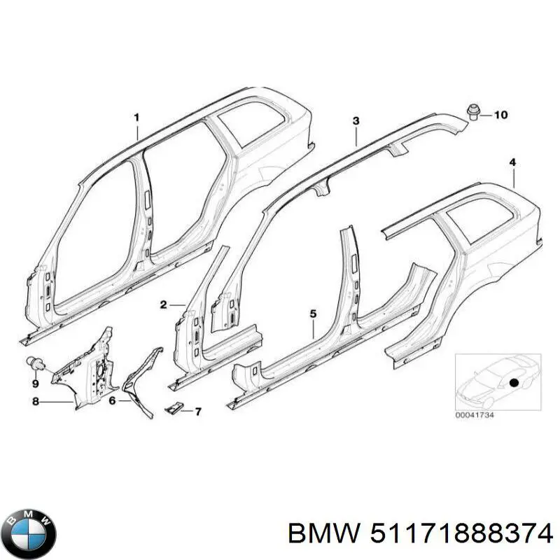  51171888374 BMW