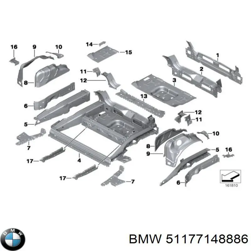 Купити 51177148886 BMW 