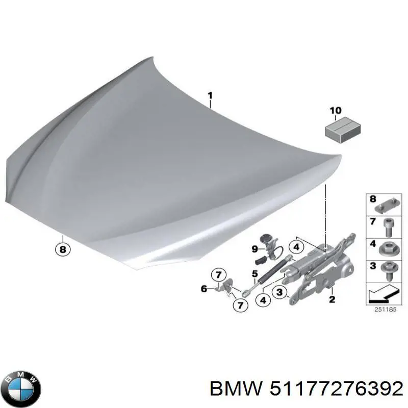  51177276392 BMW