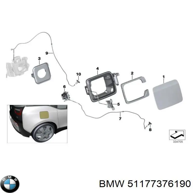51177376190 BMW 