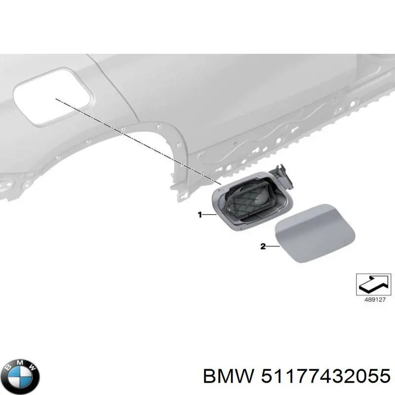 Купити 51177432055 BMW Горловина паливного бака
