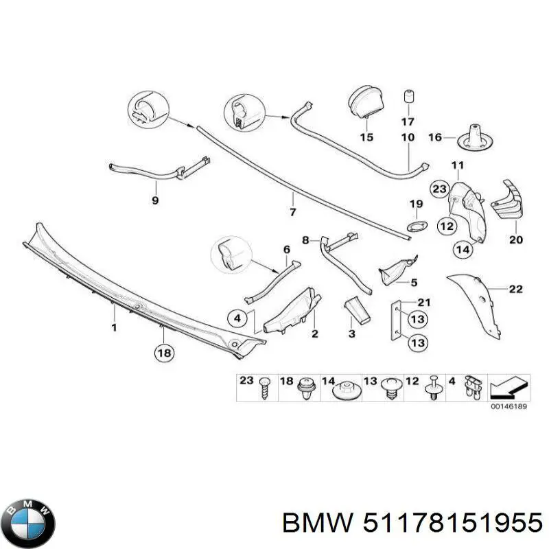  51178151955 BMW