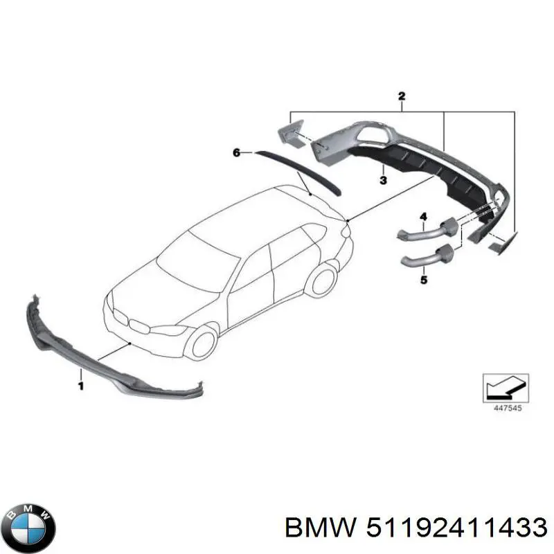  51192411433 BMW