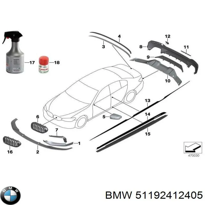 51192412405 BMW 