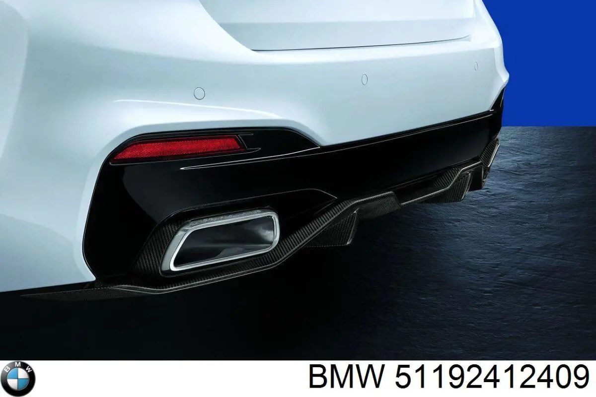Купити 51192412409 BMW Накладка бампера заднього