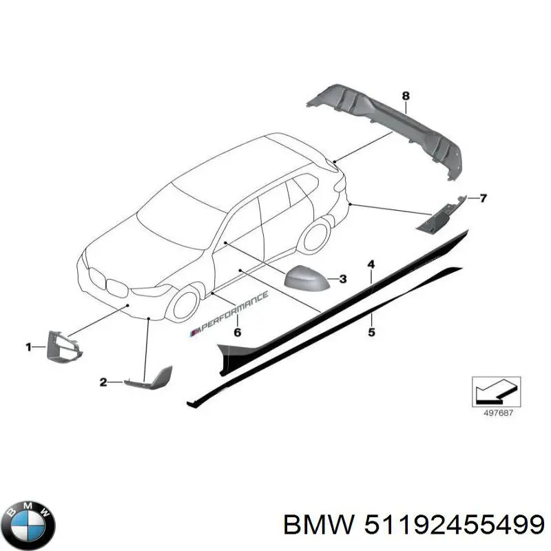 51192455499 BMW 