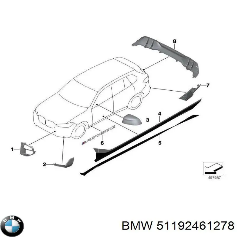 51192461278 BMW 