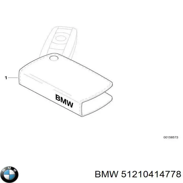 Футляр для ключів BMW 51210414778 ціна, від 22.40 USD