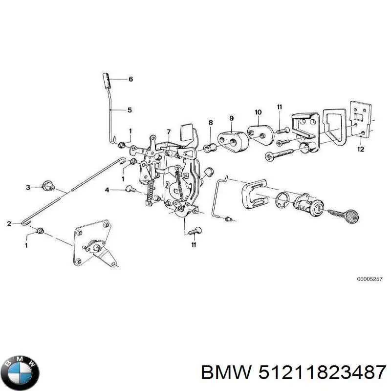  BMW 51211823487 ціна, від 22.18 USD