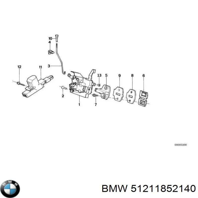  BMW 51211852140 ціна, від 2.50 USD