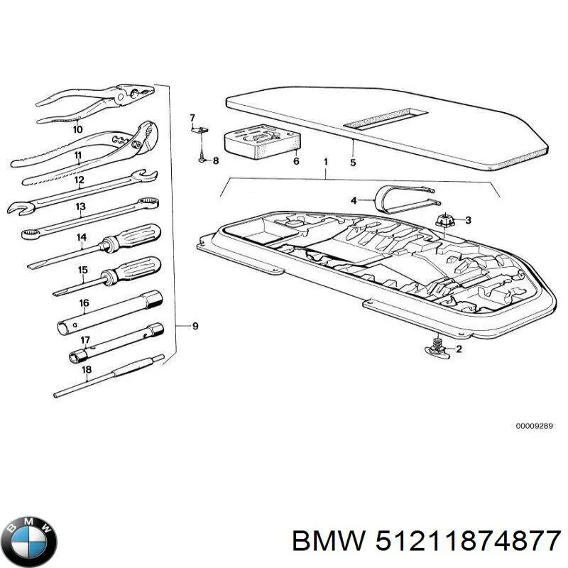 Купити 51211874877 BMW 