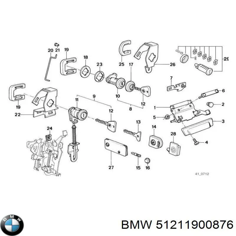 51211900876 BMW 