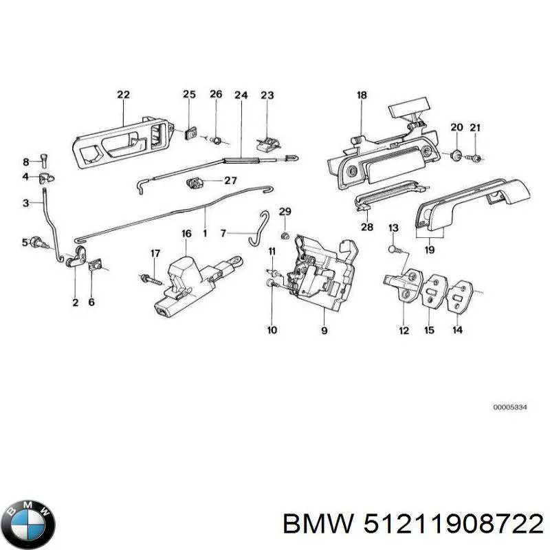  51211908722 BMW