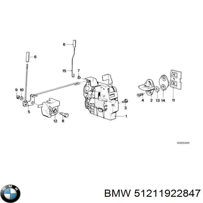 51211922847 BMW 