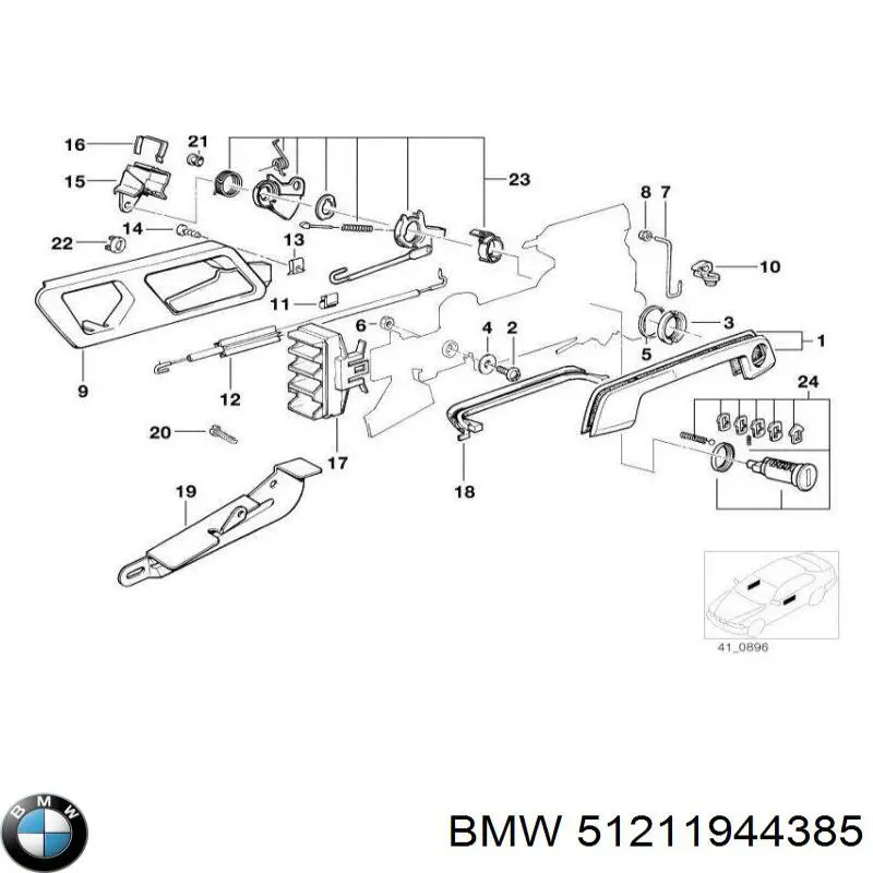 51211944385 BMW 