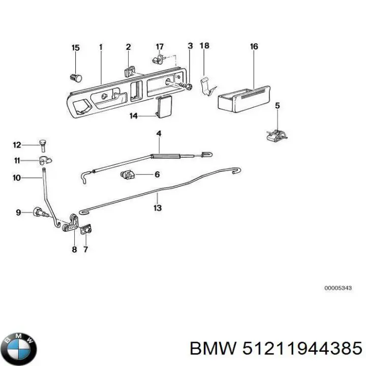  BMW 51211944385 ціна, від 0.63 USD