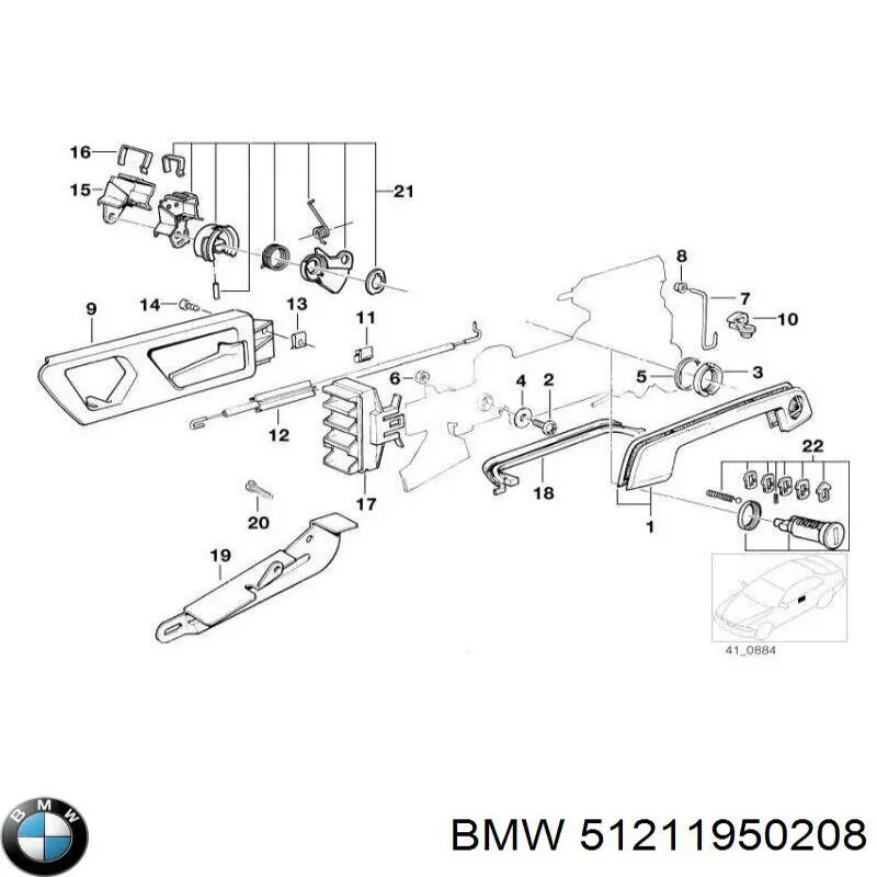  BMW 51211950208 ціна, від 28.43 USD