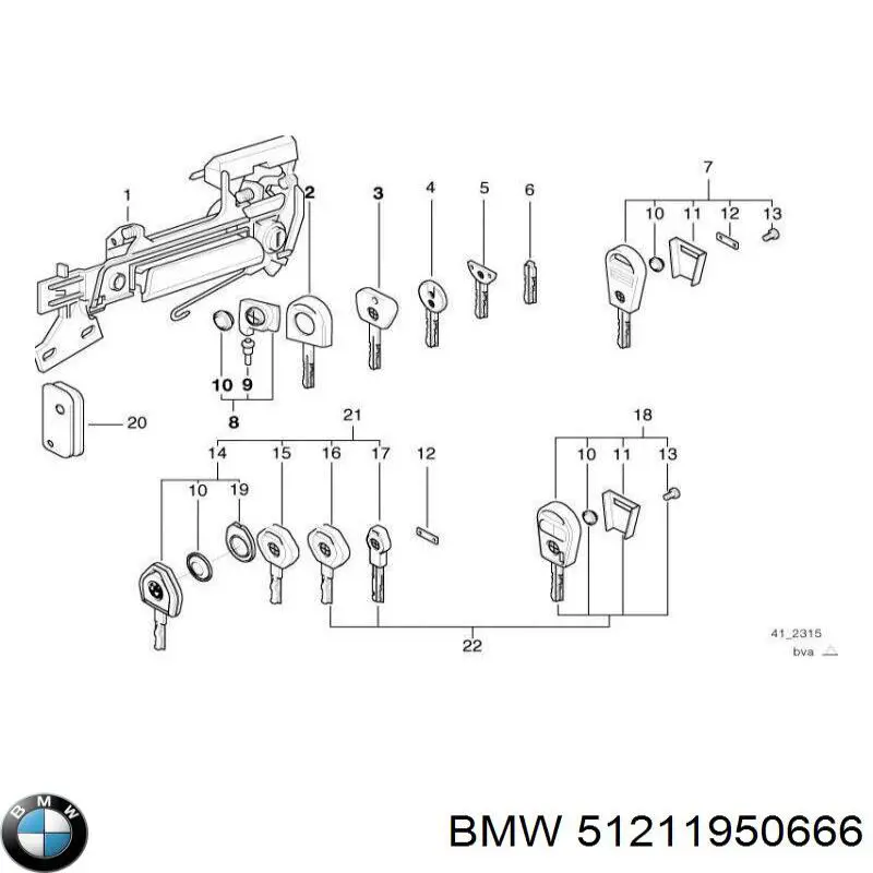 51211950666 BMW 