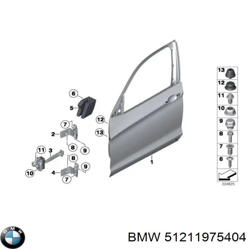 Ремкомплект гальмівного циліндру 51211975404 BMW