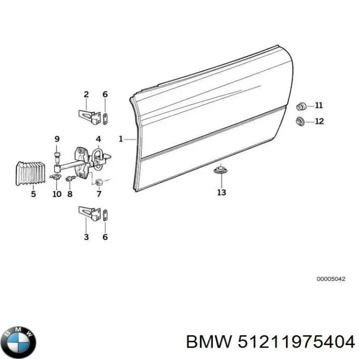 51211975404 BMW Ремкомплект головного гальмівного циліндру