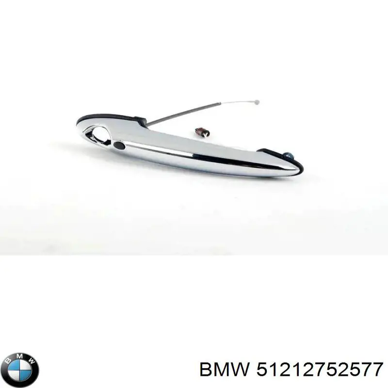 Ручка передньої двері зовнішня ліва BMW 51212752577 ціна, від 111.98 USD