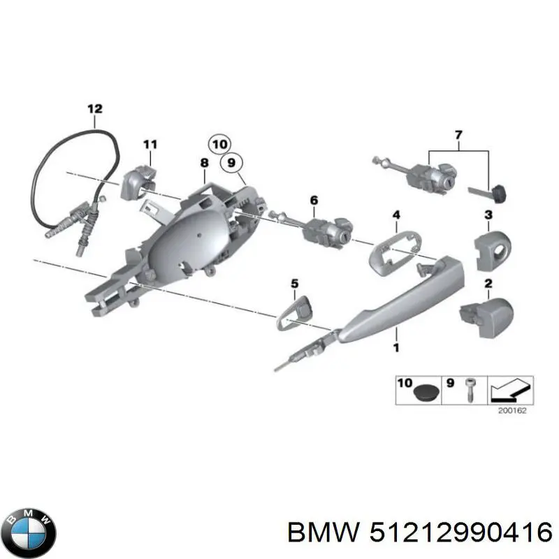  BMW 51212990416 ціна, від 5.07 USD